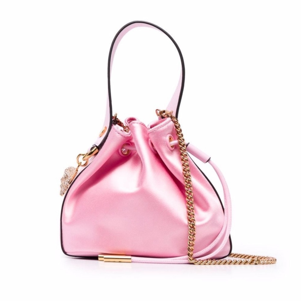 Versace La Medusa charm bucket bag